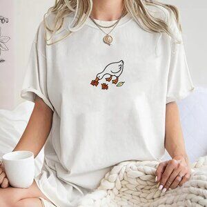 Funny Goose Autumn Shirt, Trending Tee Shirt, Fall Goose Shirt